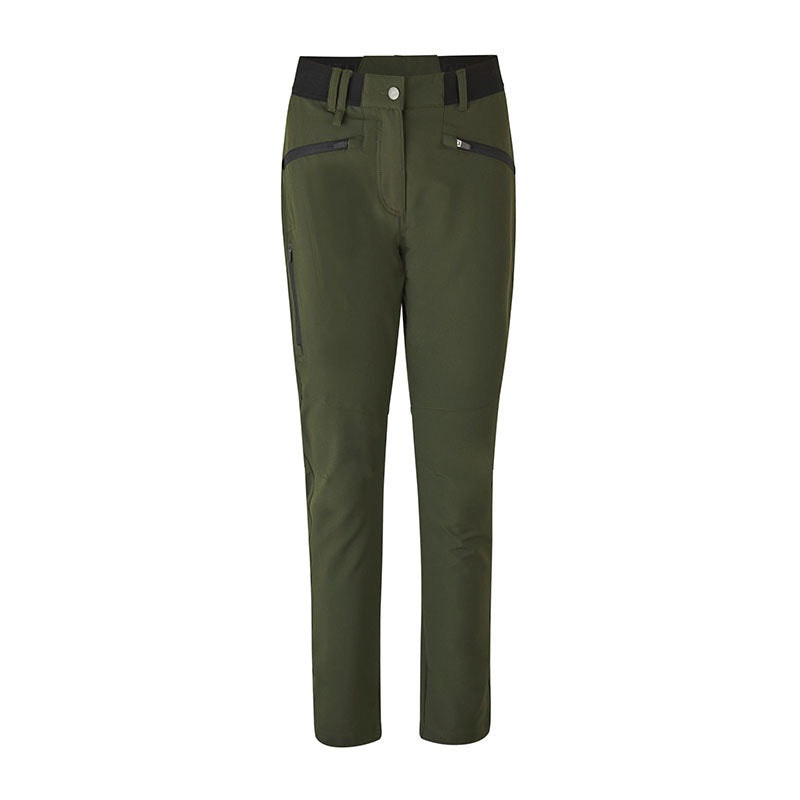 Core stretch bukser Dame, Oliven