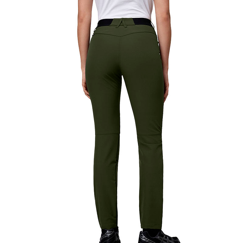 Core stretch bukser Dame, Oliven