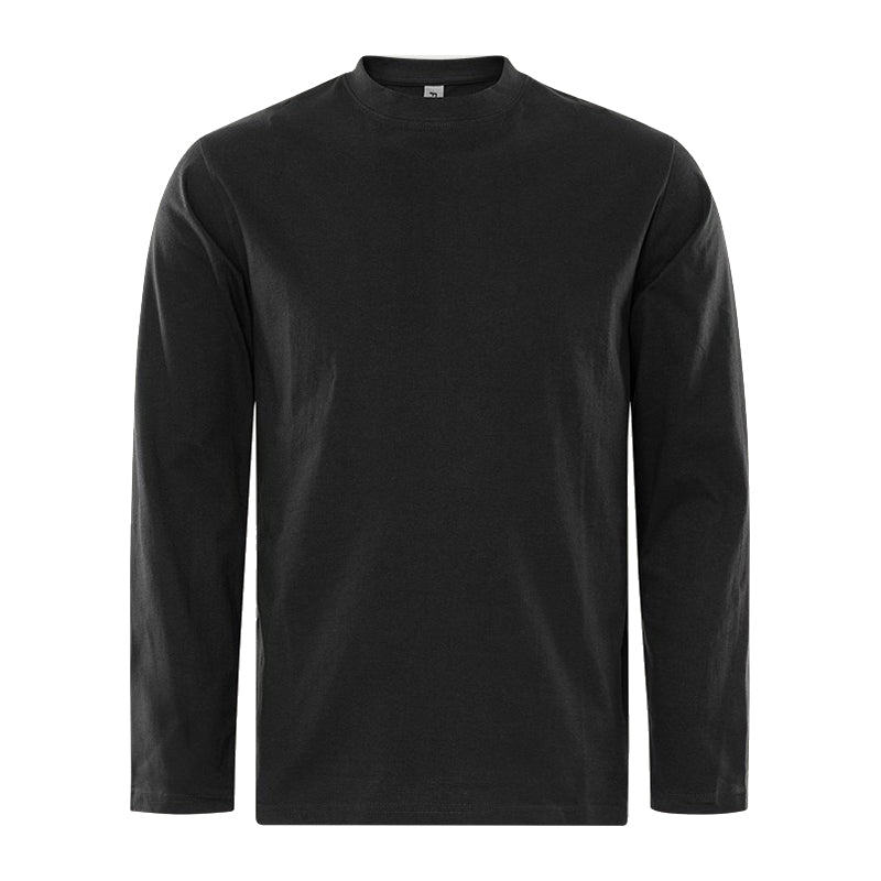 Acode Heavy t-shirt med lange ærmer, Sort