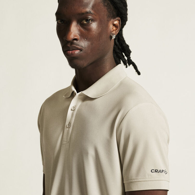 Core Unify Polo Shirt, Beige