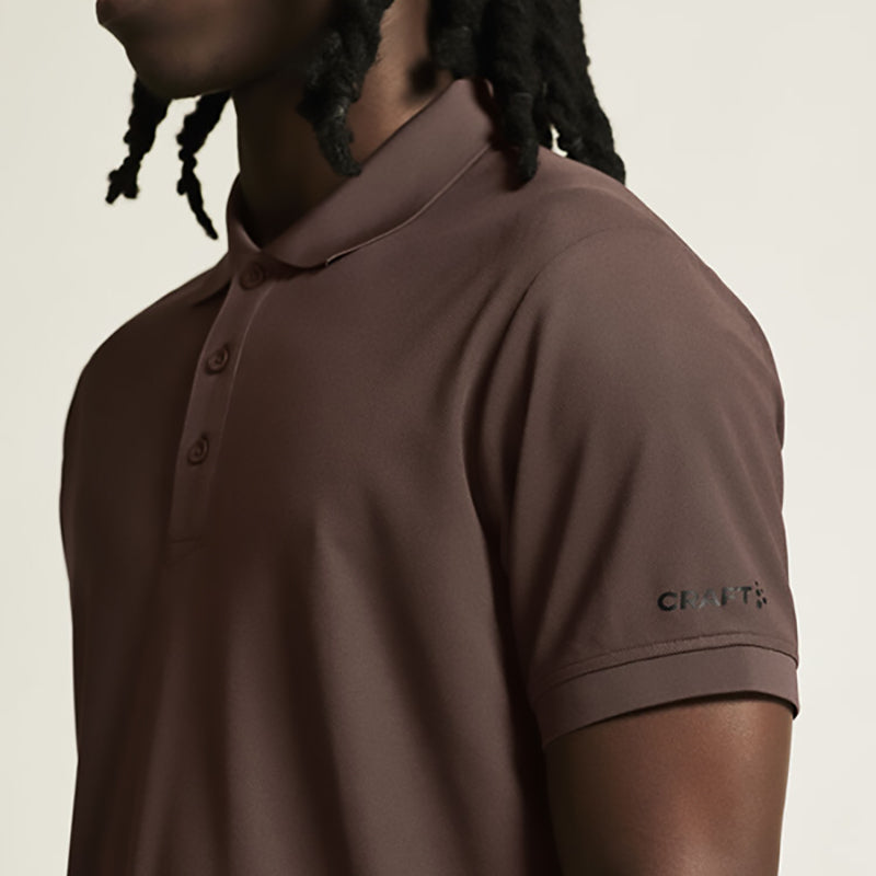 Core Unify Polo Shirt, Brun