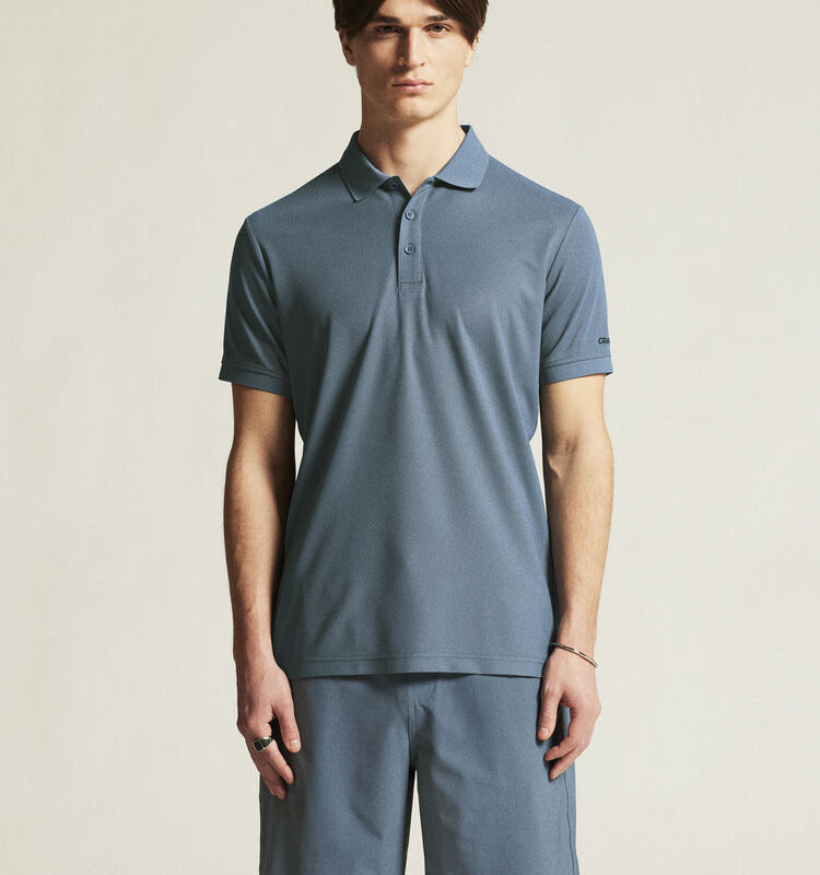 Core Unify Polo Shirt, Gråblå