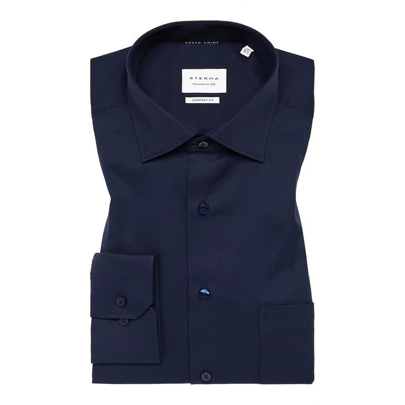 Cover Shirt, Comfort Fit Navy