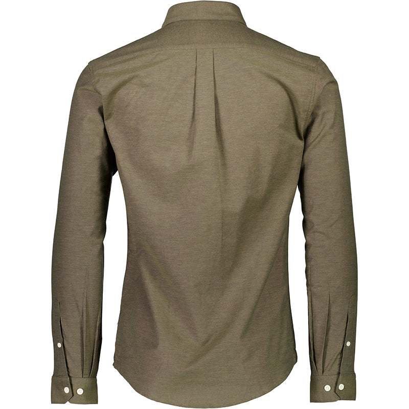 Oxford skjorte Slim Fit, Army