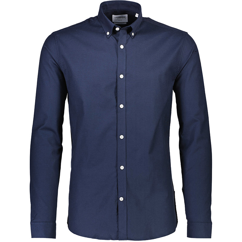 Oxford skjorte Slim Fit, Navy