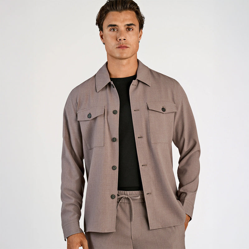 Superflex Overshirt, Sand