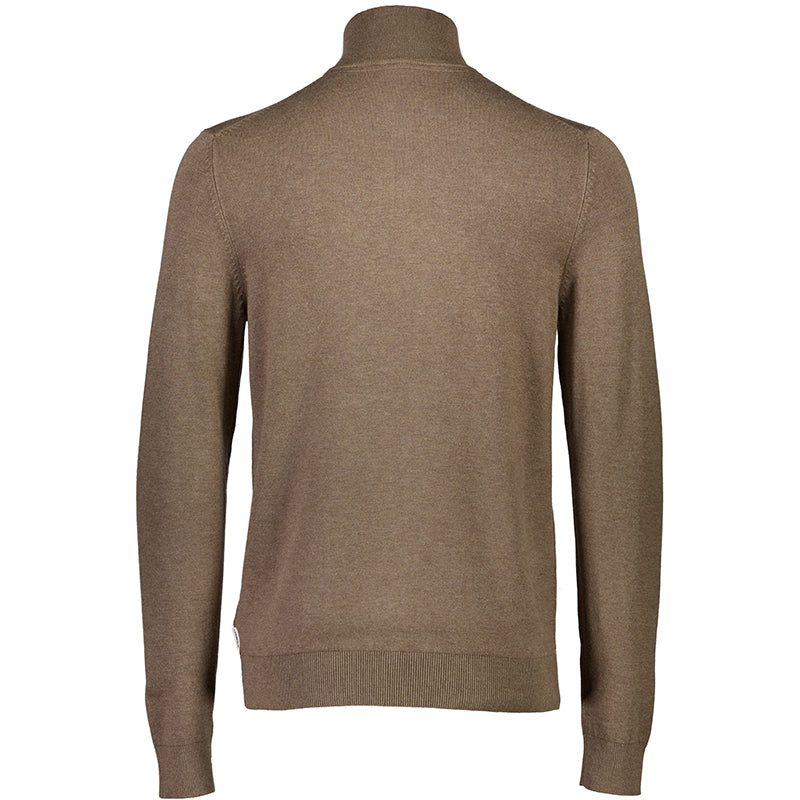Half-Zip strik, Sand