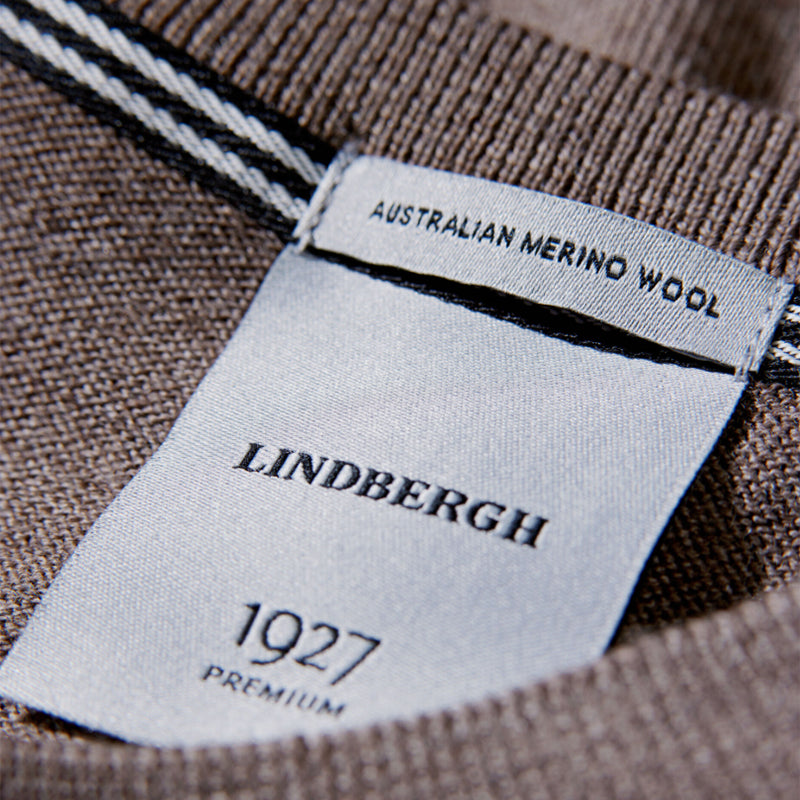 Strik Comfort Fit, Mørk Sand