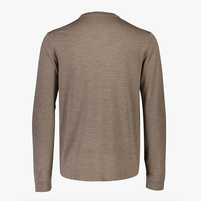 Strik Comfort Fit, Mørk Sand