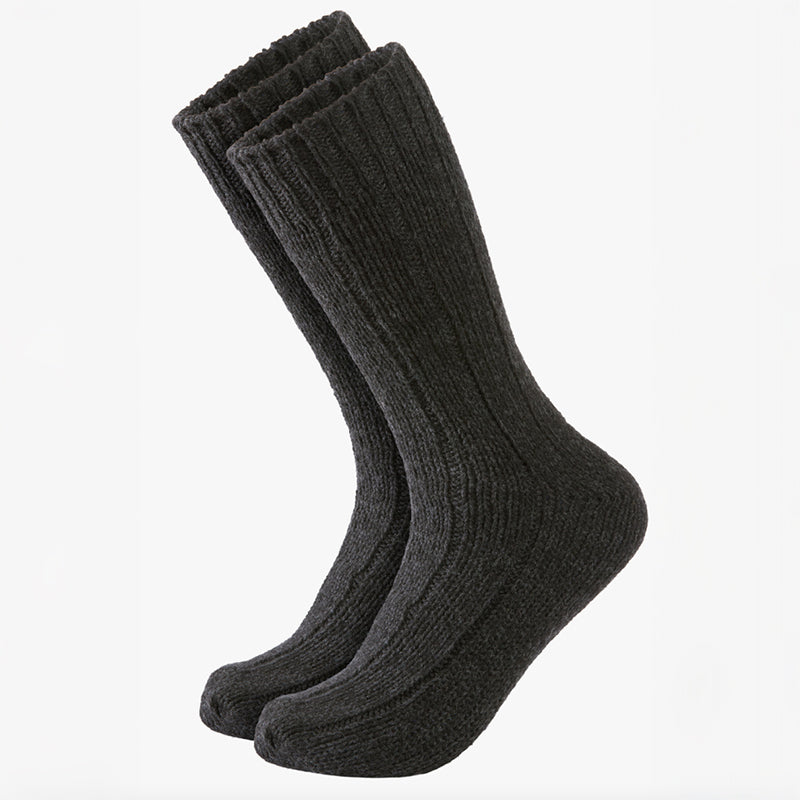 Uldstrømper 2-pack, Sort