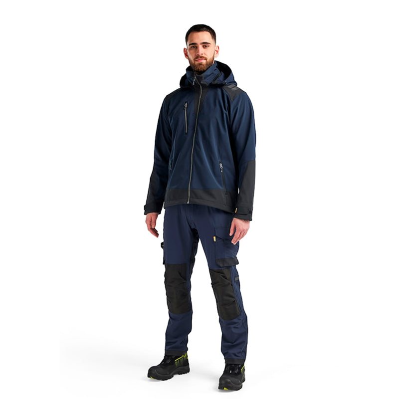 Softshell Jakke, Navy/Sort