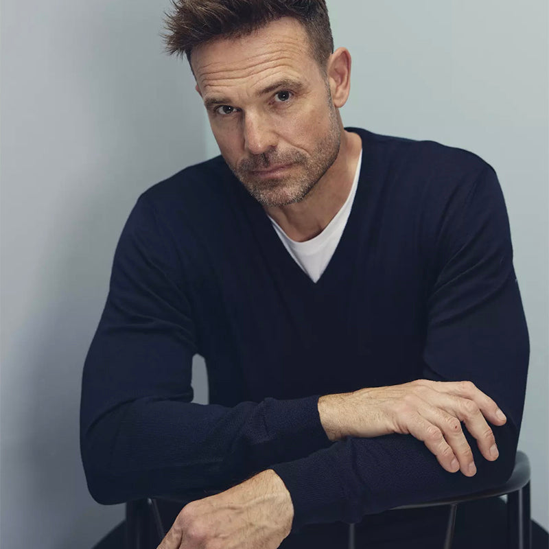 Copenhagen Pullover v-neck, Navy