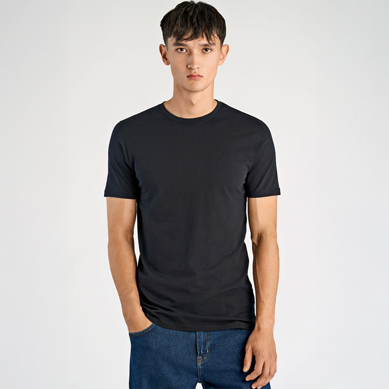 T-shirt Relaxed fit, Sort