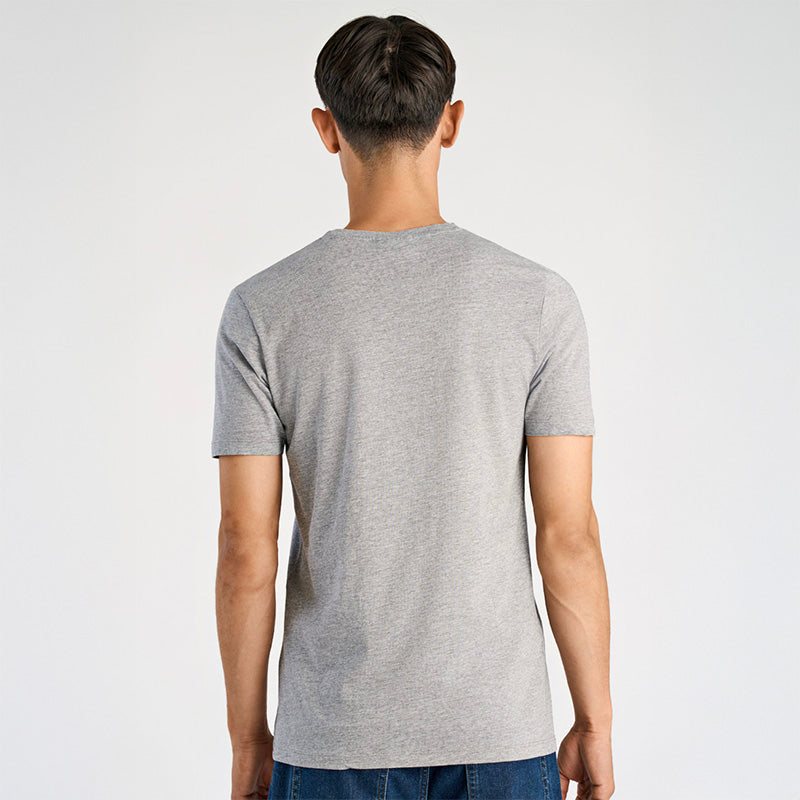T-shirt Relaxed fit, Gråmeleret