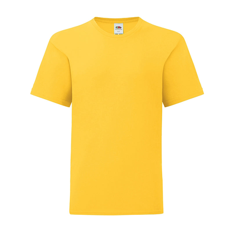 Kids Iconic T, Gul