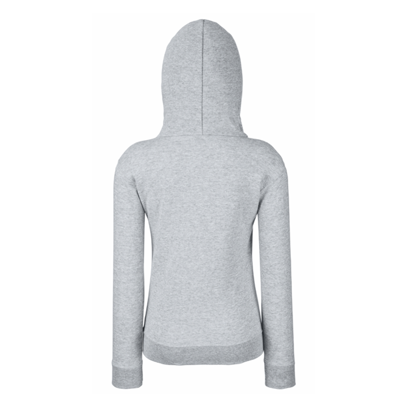 Ladies Classic Hooded Sweat, Gråmeleret