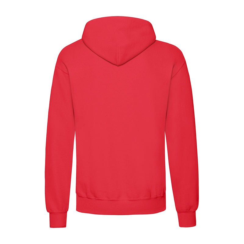 Classic Hooded Sweat, Rød