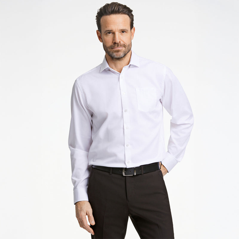 Business casual skjorte, Lyseblå