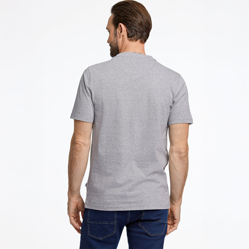 T-shirt Comfort Fit, Gråmeleret