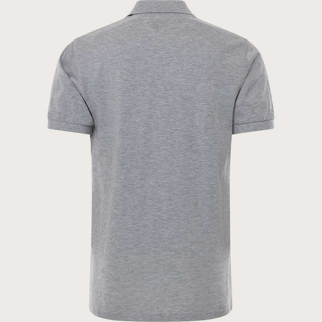 Acode Heavy poloshirt, Gråmeleret