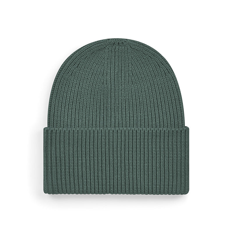 Oversized Cuffed Beanie, Grøn