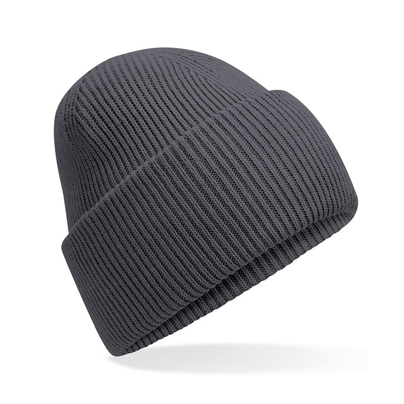 Classic Engineered Deep Cuffed Beanie, Grå
