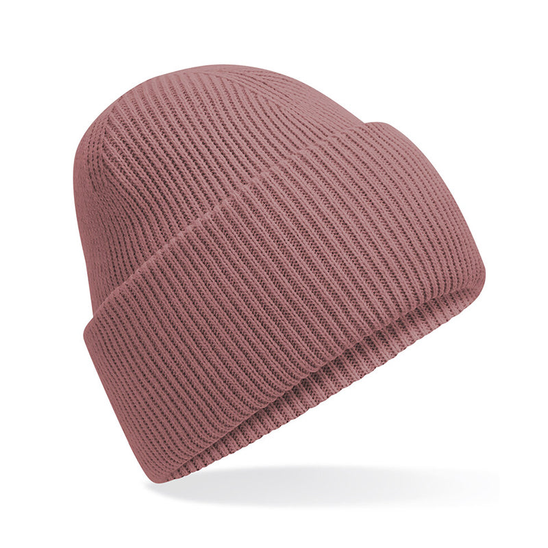 Classic Engineered Deep Cuffed Beanie, Rosa