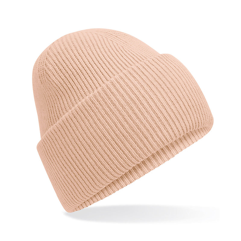 Classic Engineered Deep Cuffed Beanie, Fersken