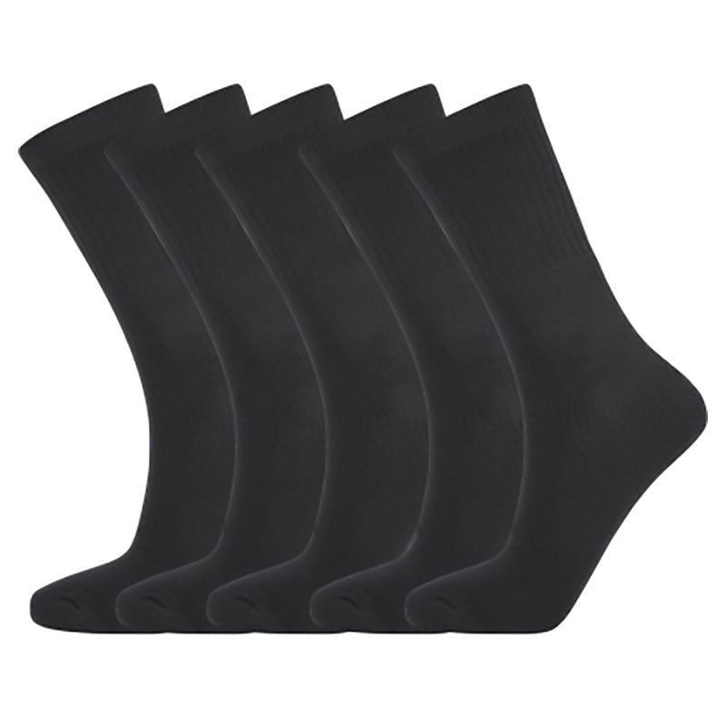 Basis Sport Strømper 5-pack, Sort