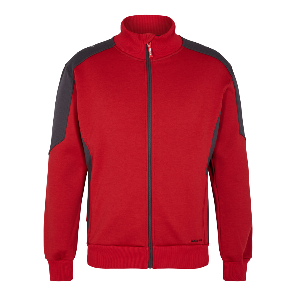 Galaxy sweat cardigan, Rød