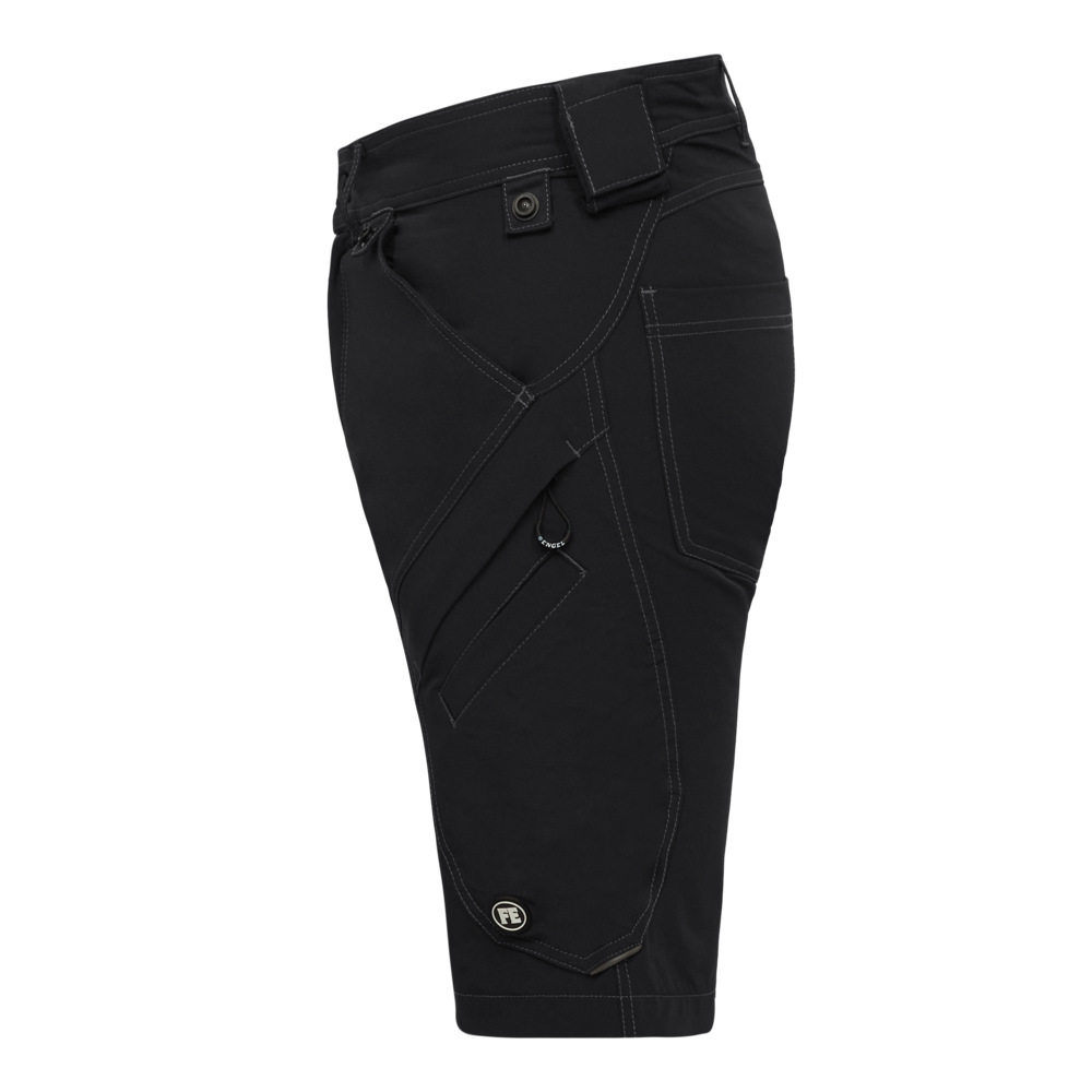 X-treme Strækbare Arbejdsshorts, Sort