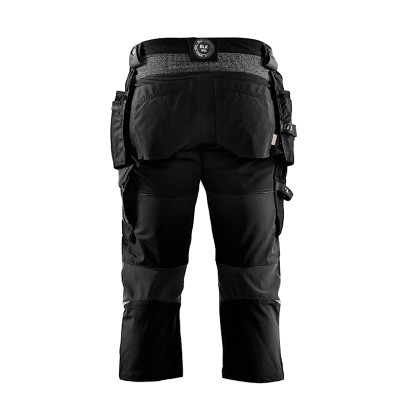 Håndværkerknickers 4-vejs stretch, Sort