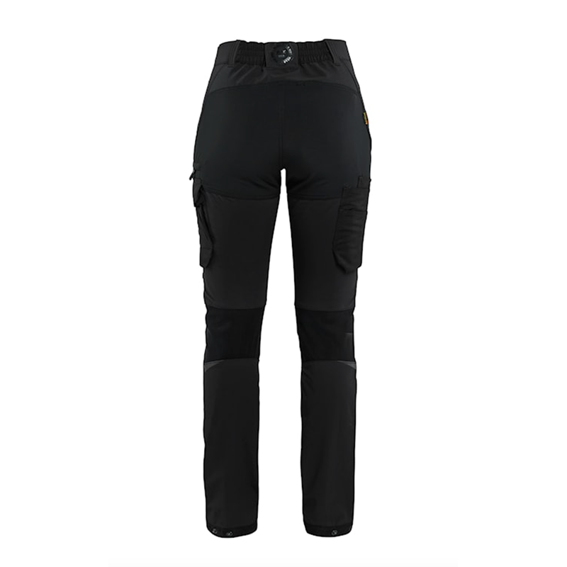 Dame servicebukser 4-vejs stretch, sort