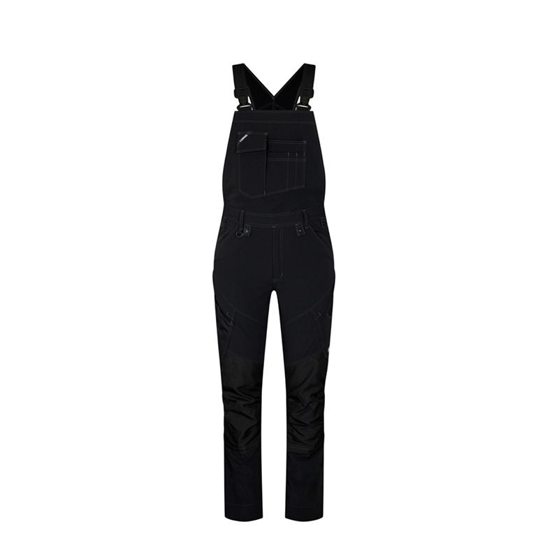 X-treme overall med 4-vejs stræk, Sort