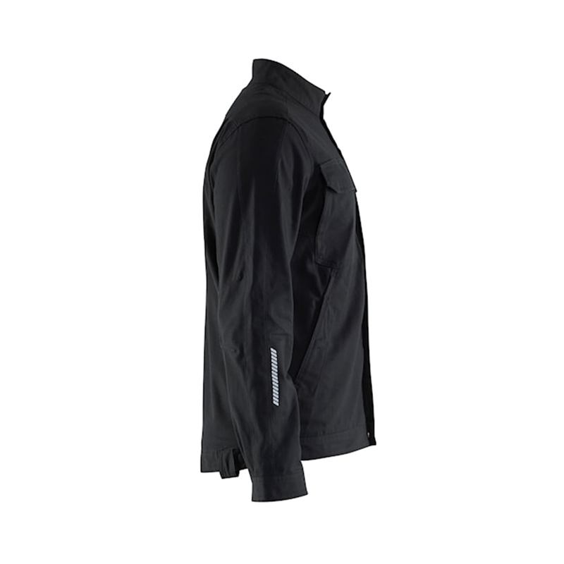 Industrijakke stretch, Sort