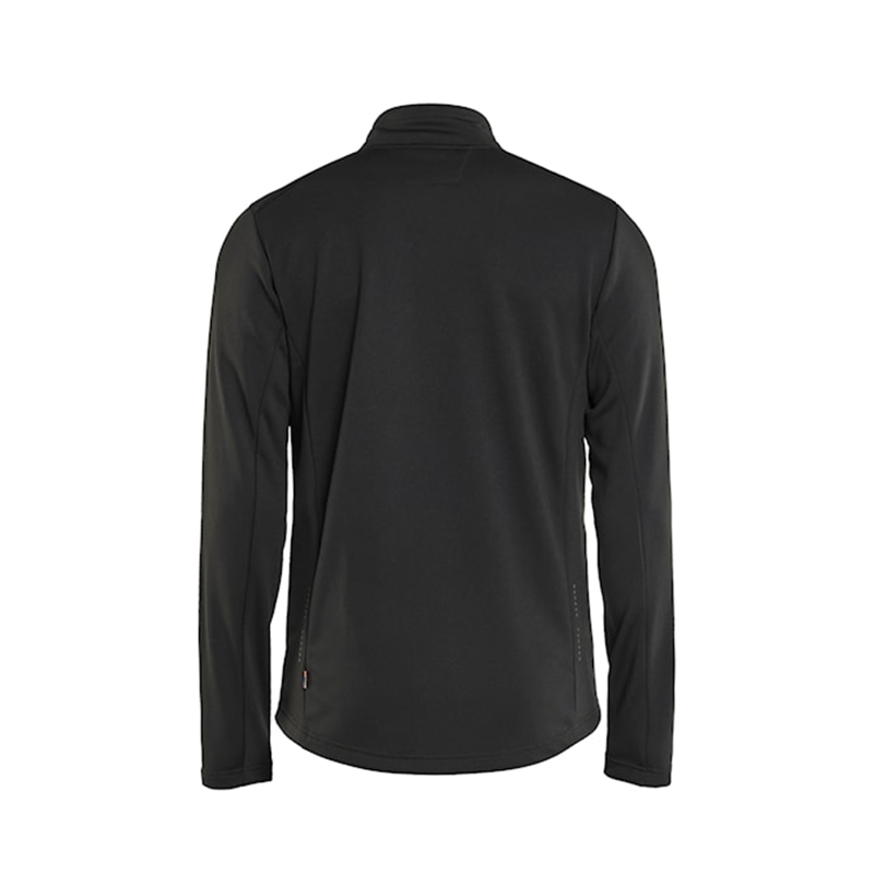 Sweatshirt full-zip, Sort