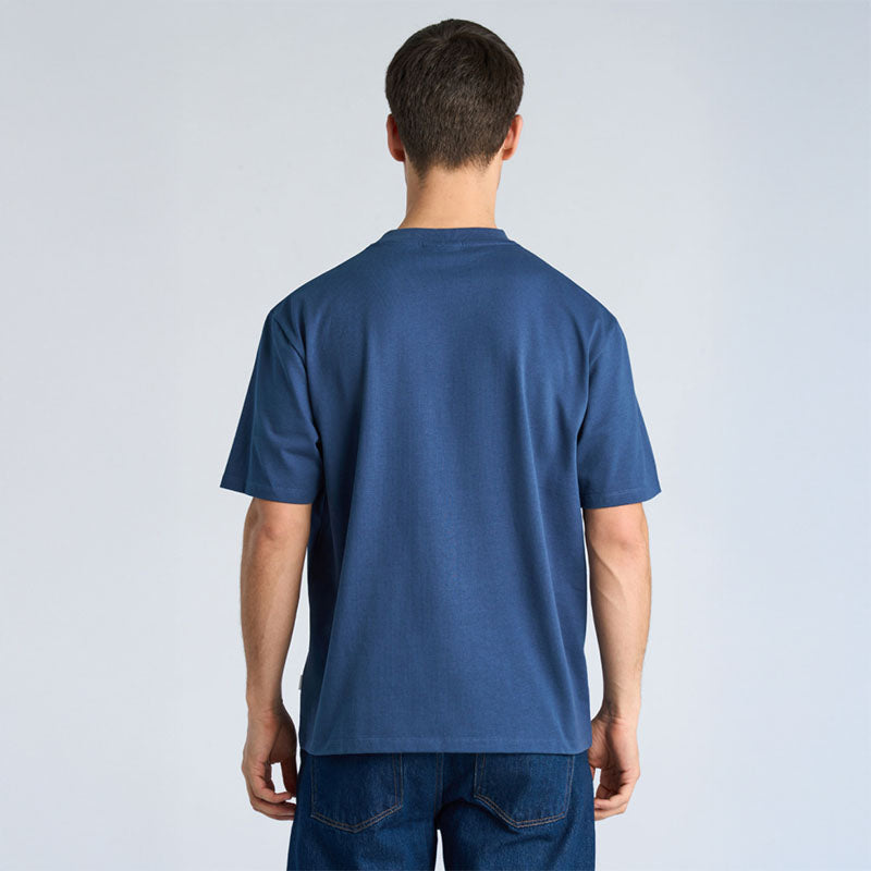 Oversize fit t-shirt, Blå