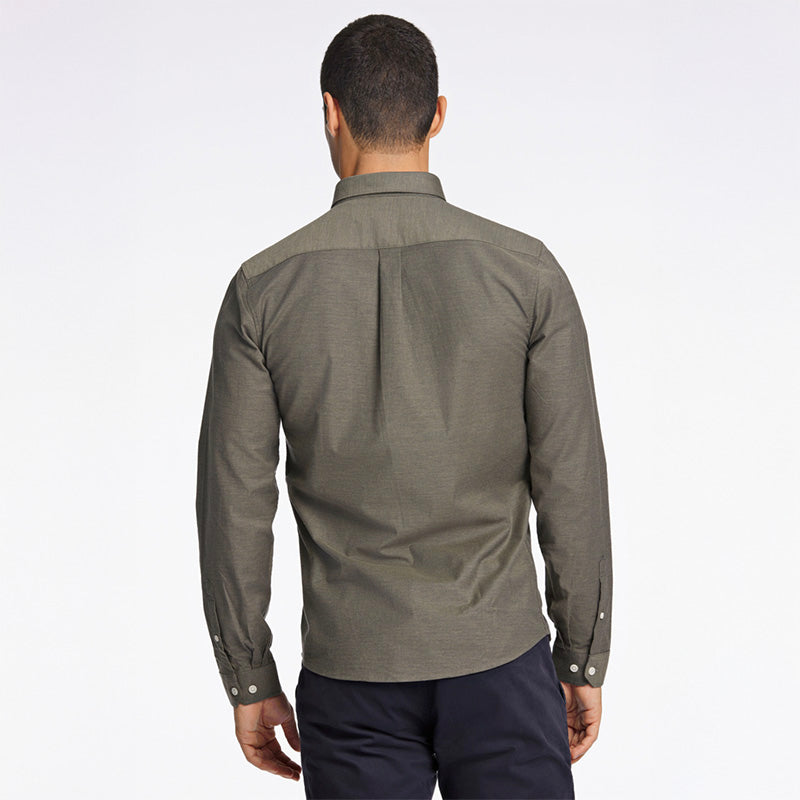 Oxford skjorte Slim Fit, Army