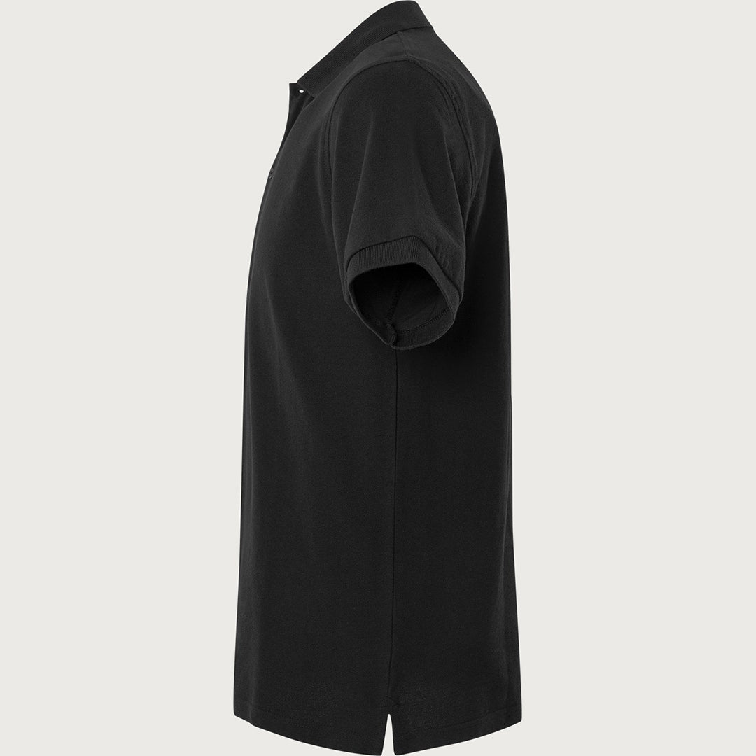 Acode Heavy poloshirt, Sort