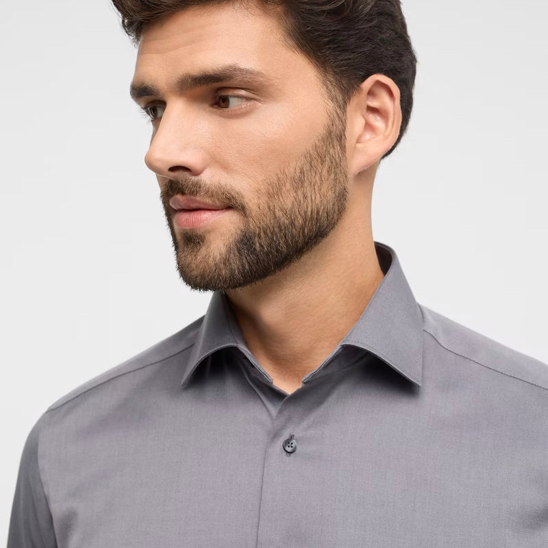 Cover Shirt, Modern Fit Grå