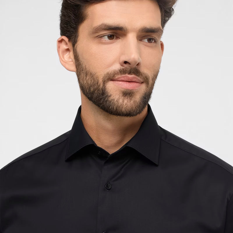 Cover Shirt, Modern Fit Sort