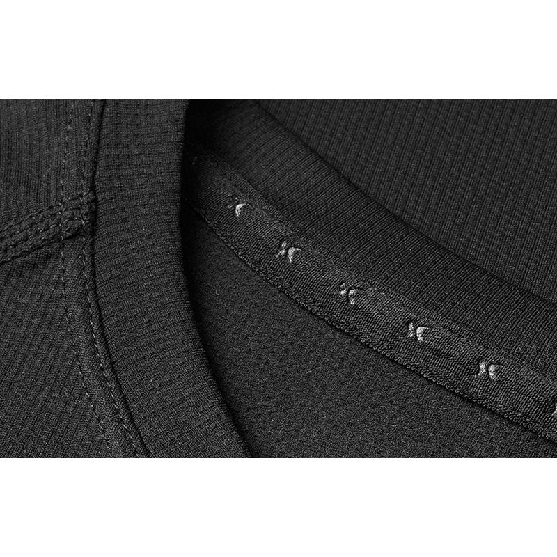Langærmet Active t-shirt Dame, Sort
