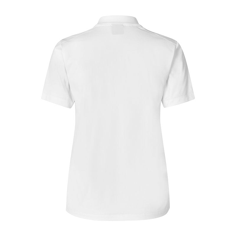 Active Poloshirt Dame, Hvid