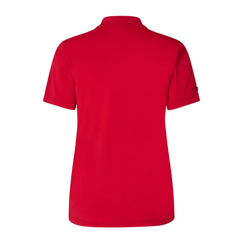 Active Poloshirt Dame, Rød