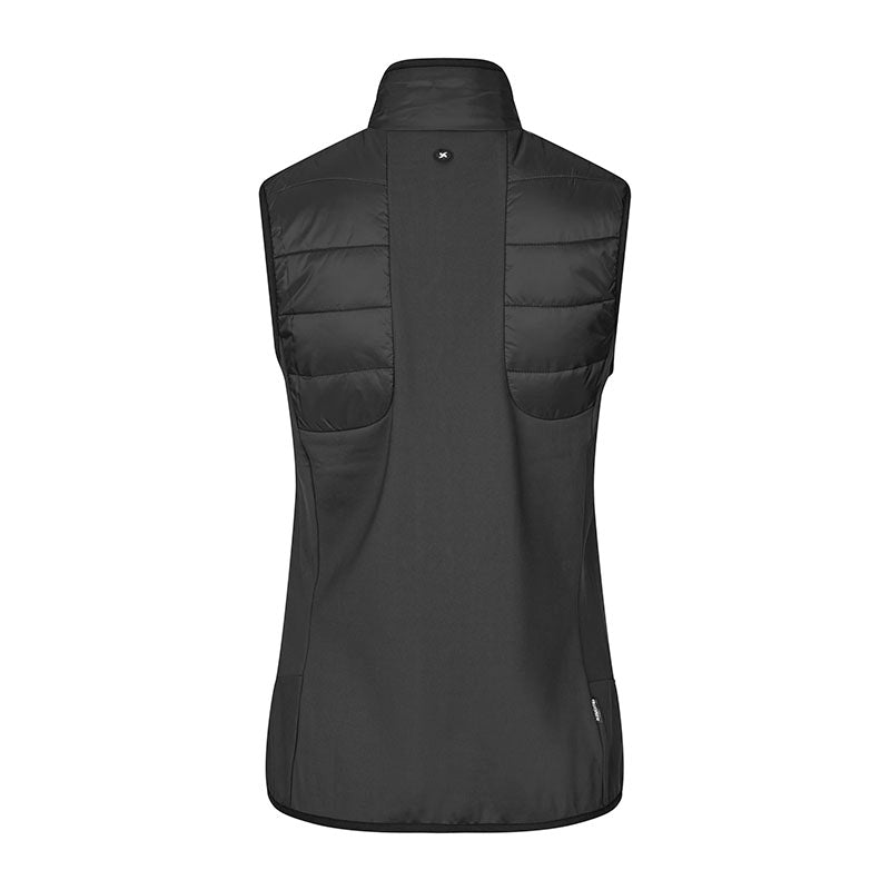 Hybrid Vest Dame, Sort