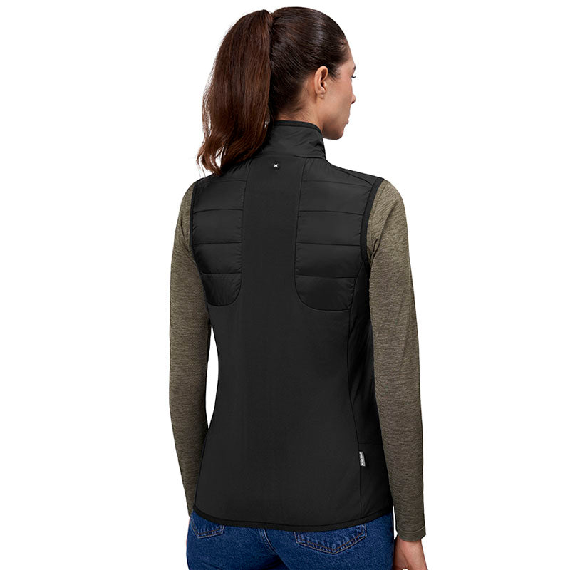 Hybrid Vest Dame, Sort