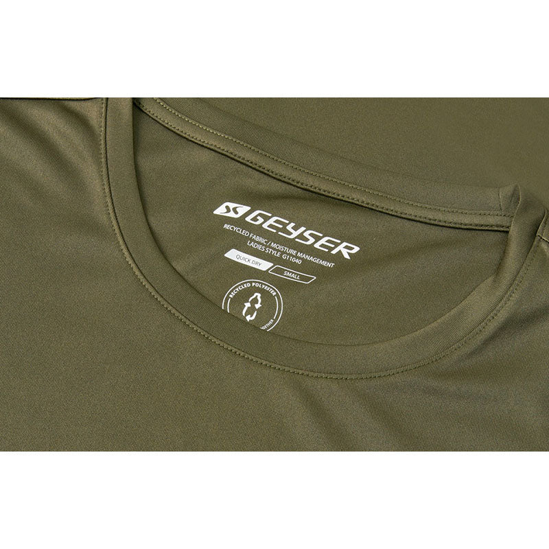 T-shirt Essential Dame, Oliven