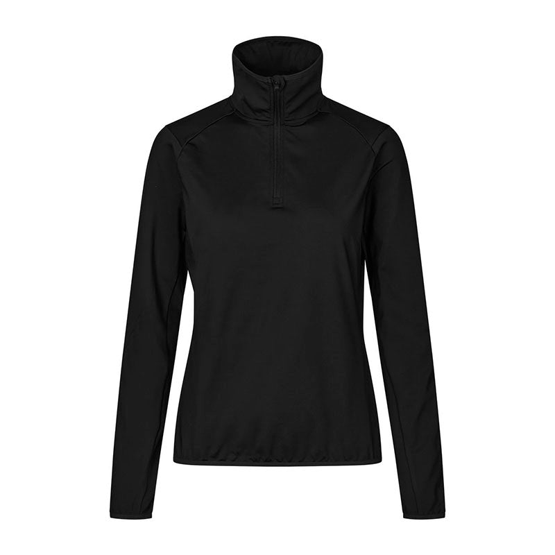 Stretch Trainer 1/4 Zip Dame, Sort