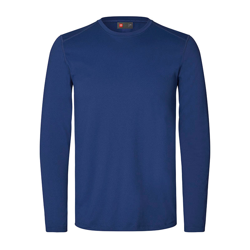 Langærmet Active t-shirt, Navy