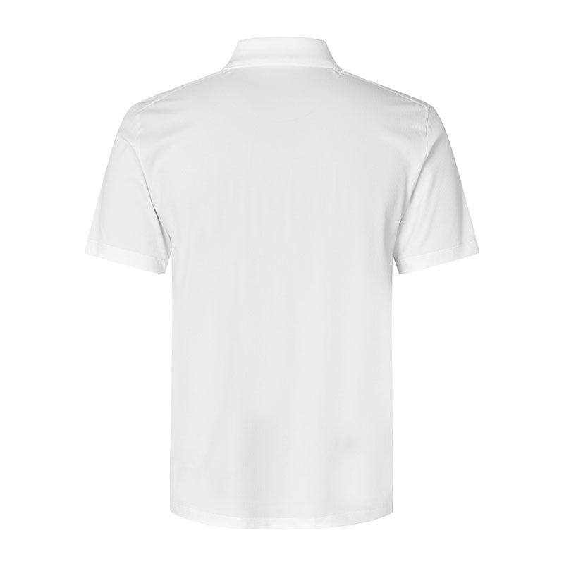 Active Poloshirt Herre, Hvid